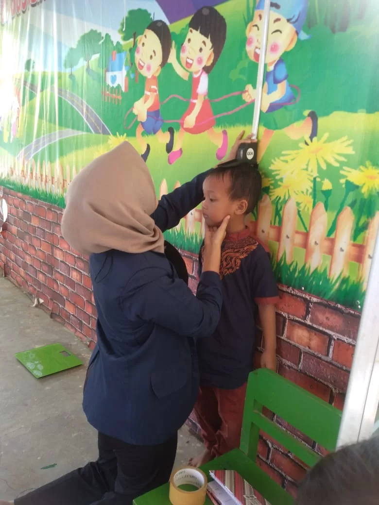 Foto: ilustrasi penimbangan posyandu.