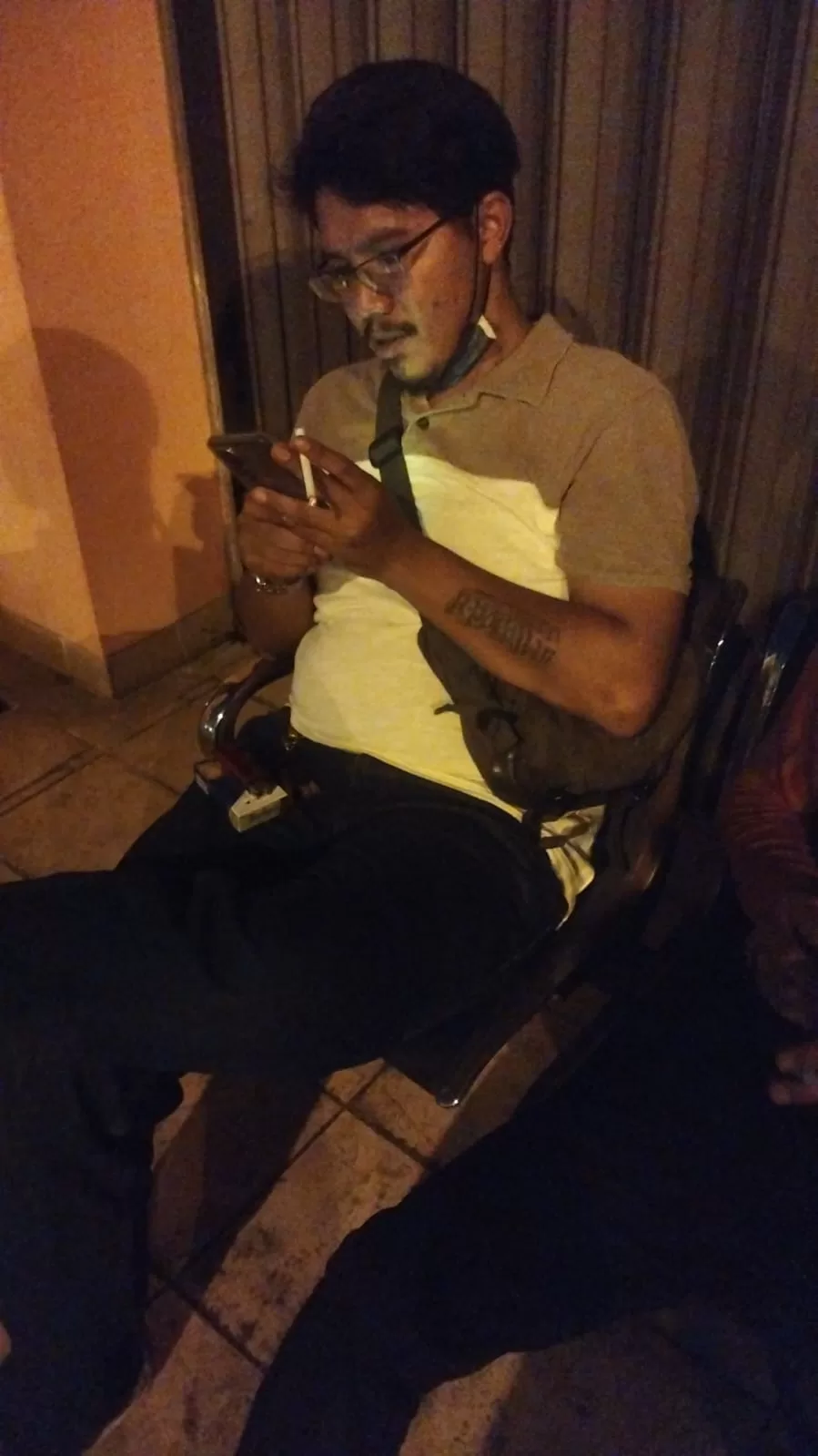 Oknum yang di duga melakukan perampasan unit motor 