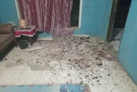 Dampak gempa Rumah salah satu warga di desa citimbang kecamatan salem mengalami kerusakan (foto dok istimewa)