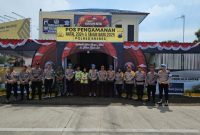 Tim Biro Provos Divpropam Polri, dipimpin Kombes Pol Riko Junaldy, mengunjungi sejumlah Pospam di wilyah hukum Polres Brebes (foto: ismail/Poskota.online)