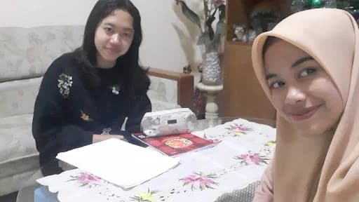 Foto : dokumentasi kegiatan les privat neacourse