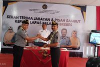 Sertijab Kalapas Brebes, Gowim Mahali gantikan Isnawan Pimpin Lapas Klas IIB Brebes (Labre). Foto:Poskota.online