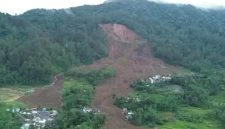 Foto area Lokasi bencana longsor di Dukuh Situkung Desa Pandaraum,Banjarnegara.(foto/doc)